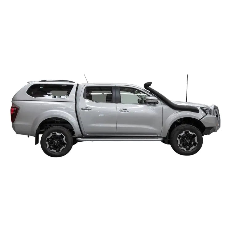 TJM Side Steps Modular Steel Sat Black 63mm | NISSAN NAVARA NP300 05/15-11/20