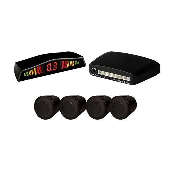 Axis 4 Rubber Reverse Parking Sensor System with LED Display