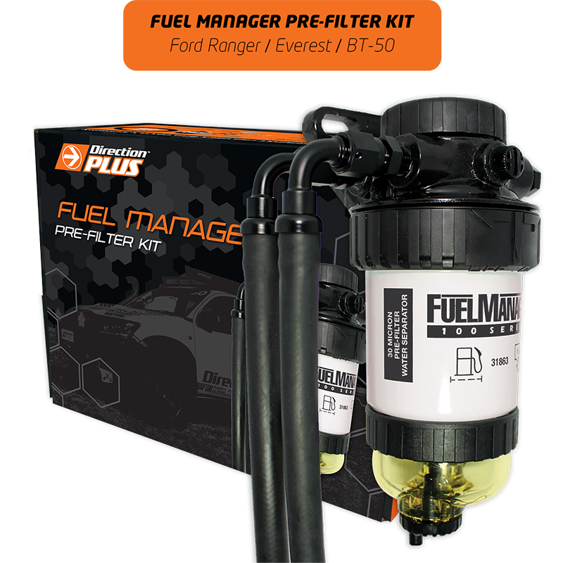SKU: FM621DPK - Direction + Fuel Manager Pre-Filter Kit EVEREST / RANGER / BT-50